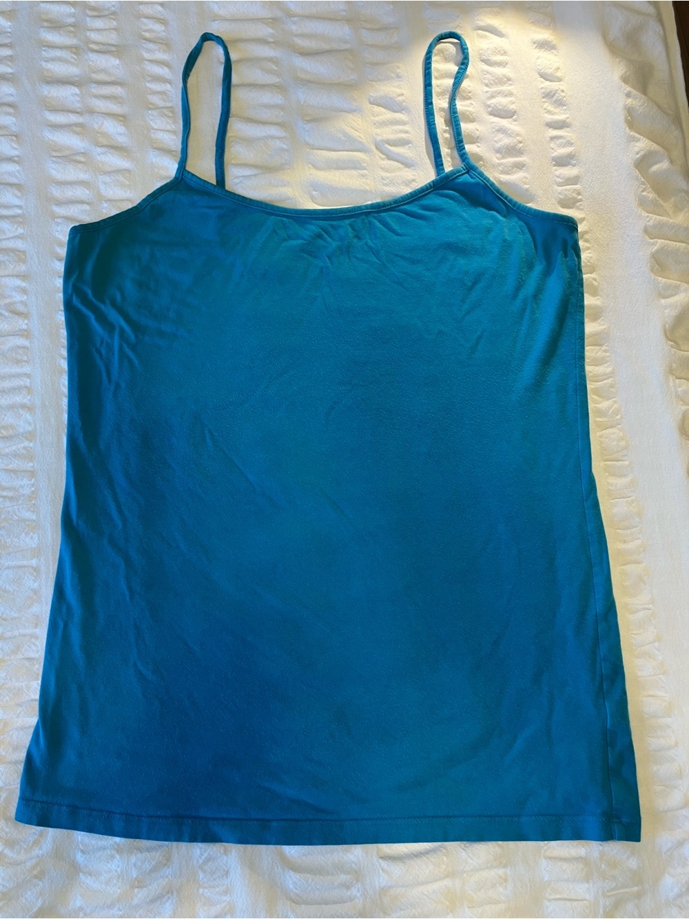 No Boundaries Teal Spaghetti Strap Camisole